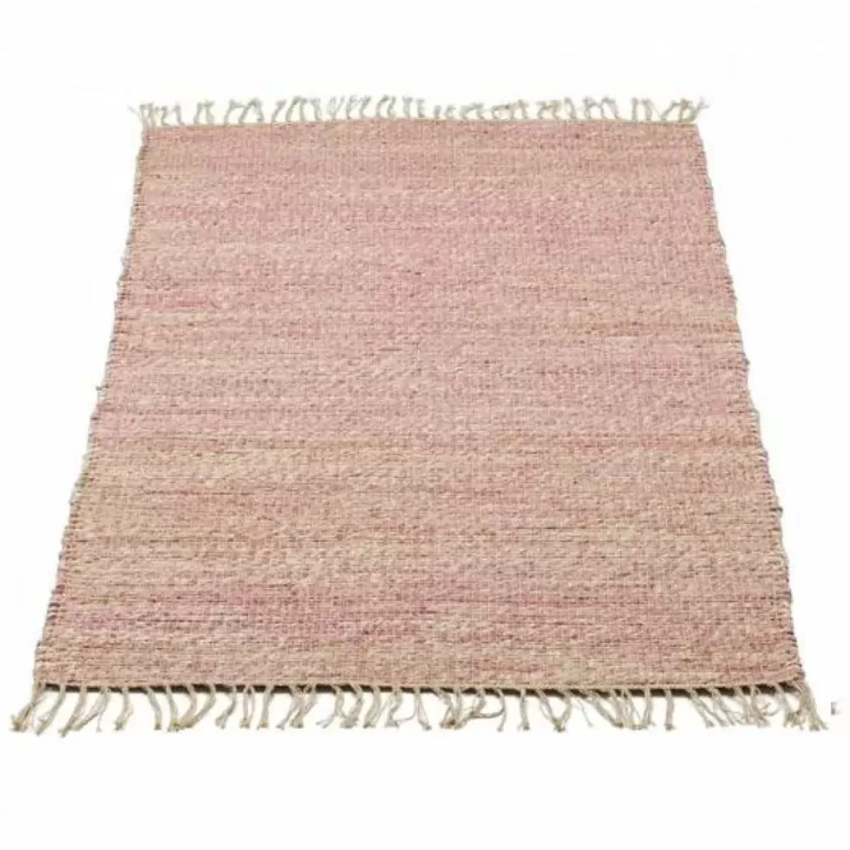 Vloerkleden-Kids Depot Vloerkleed Jute Roze (90X180Cm) Kidsdepot