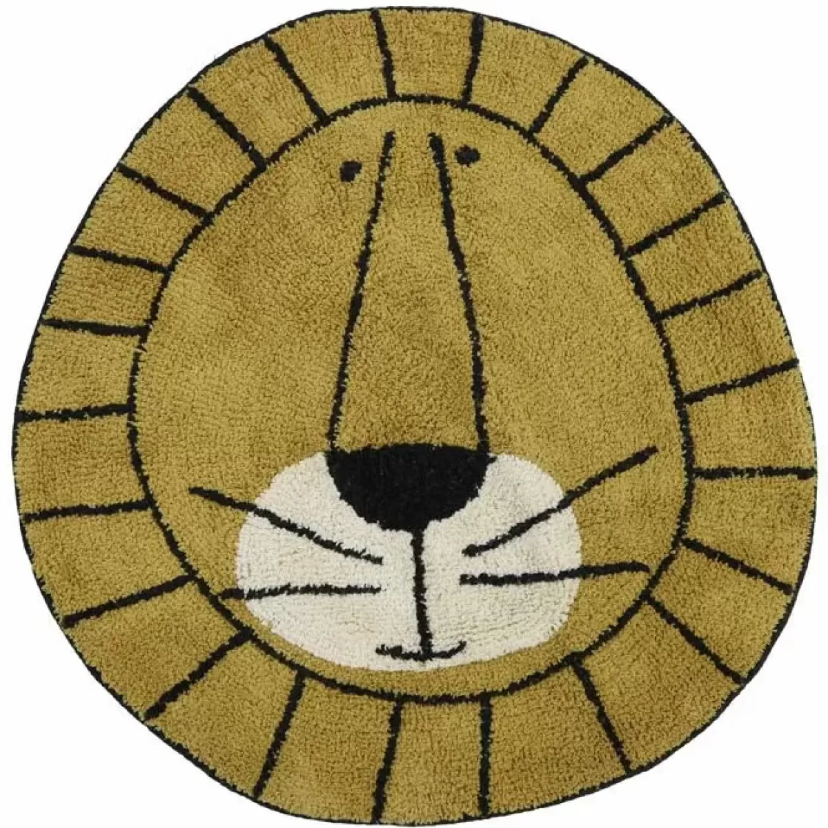 Vloerkleden-Tapis Petit Vloerkleed Lion (100Cm) Tapis Petit