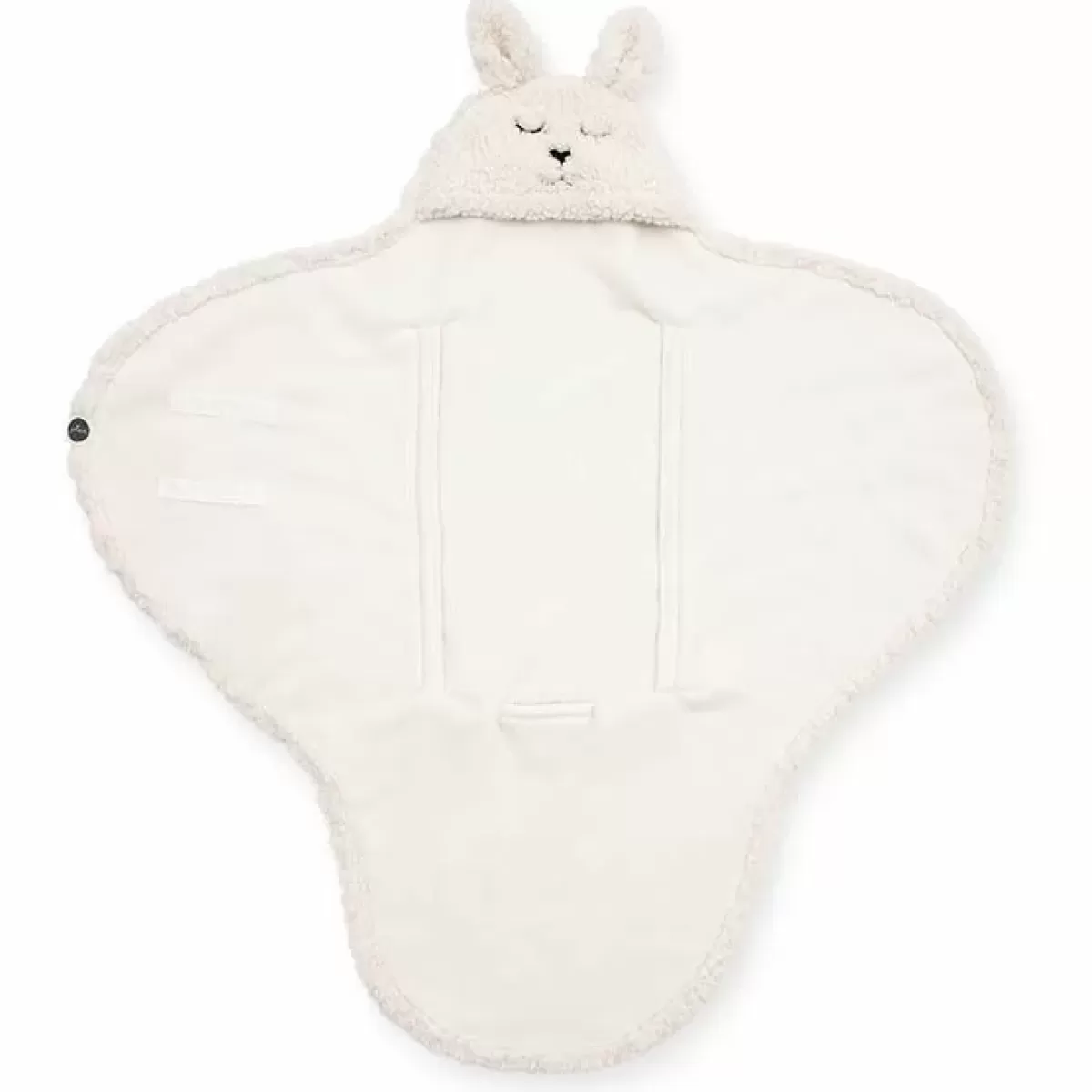 Dekentjes-Jollein Wikkeldeken Bunny Off-White