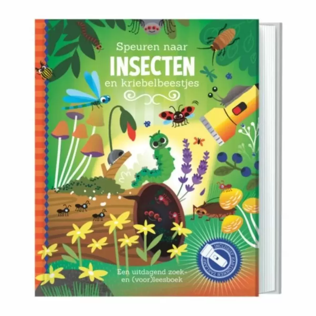 Educatief Speelgoed-Lantaarn Publisher Zoekboek Speuren Naar Insecten